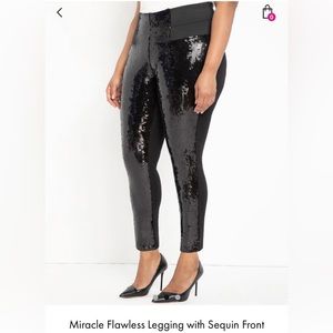 Miracle flawless legging with sequin front